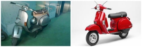 Ngạc nhiên với hình ảnh so sánh xe máy đời đầu và hiện tại