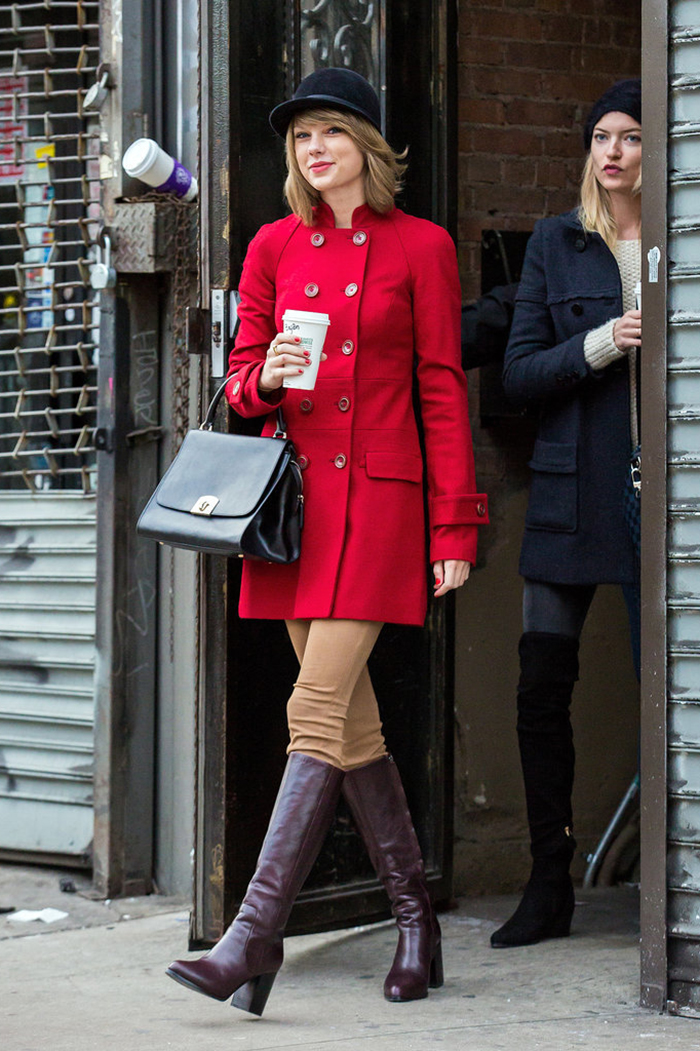 Street style sành điệu của công chúa tóc vàng Taylor Tswift