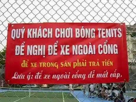 Chết cười với những tấm biển báo bá đạo nhất Việt Nam