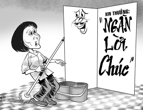 Bi hài chuyện thưởng Tết
