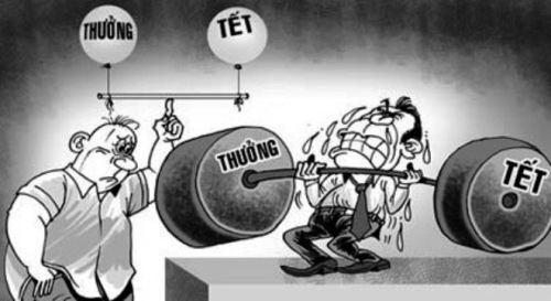 Bi hài chuyện thưởng Tết