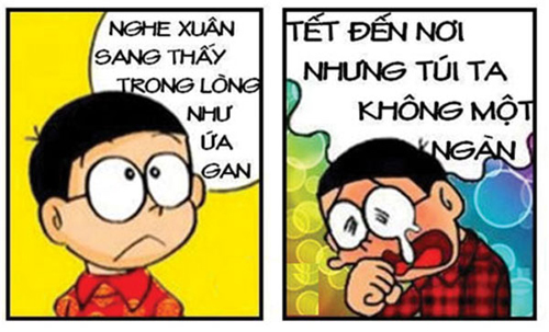 Bi hài chuyện thưởng Tết
