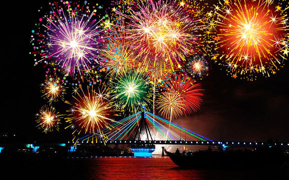 Điểm bắn pháo hoa Tết âm lịch 2016 tại Hà Nội, Đà Nẵng, Nha Trang