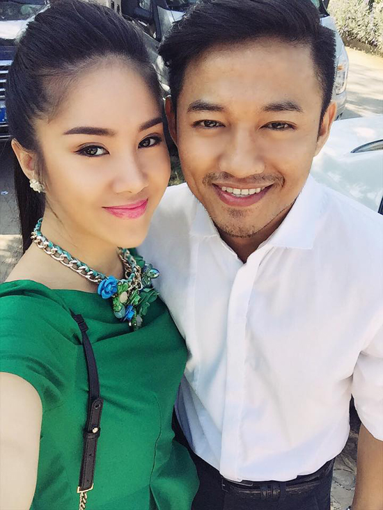 Lê Phương, Quý Bình thân mật trong Quatrian shbet hiện đang mở sau tuyên bố chia tay