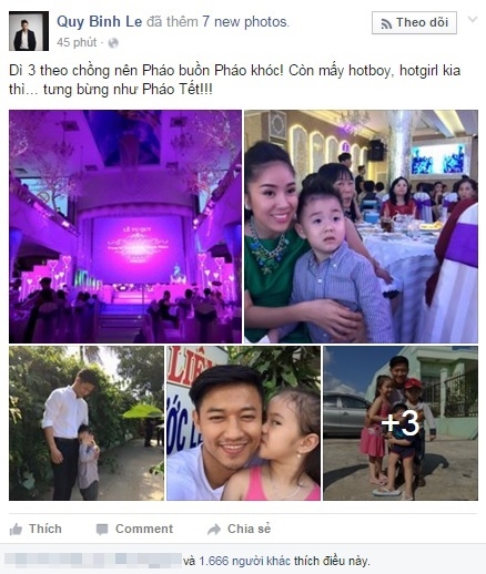 Lê Phương, Quý Bình thân mật trong Quatrian shbet hiện đang mở sau tuyên bố chia tay
