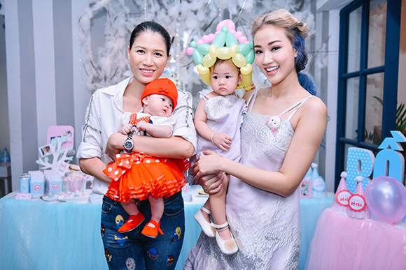 Maya không chịu hé lộ chồng đại gia trong tiệc sinh nhật con gái