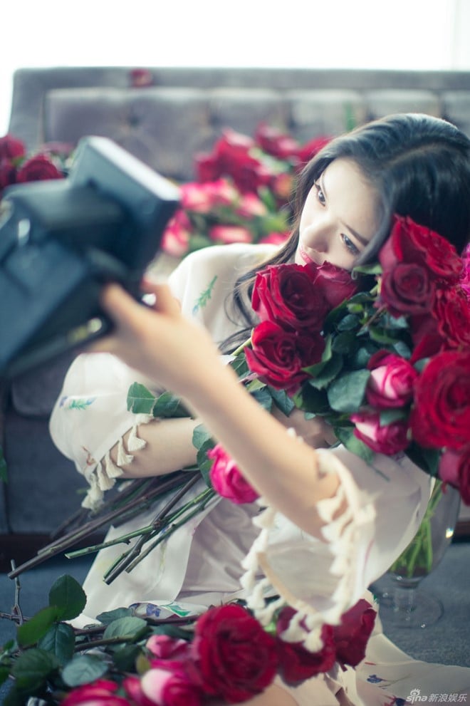 Ngắm nhan sắc như thiên thần của