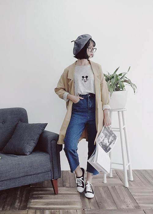 Giới trẻ sốt mốt quần jeans dáng xấu cũng mặc đẹp