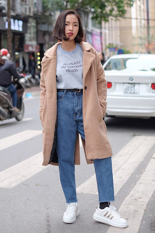 Giới trẻ sốt mốt quần jeans dáng xấu cũng mặc đẹp