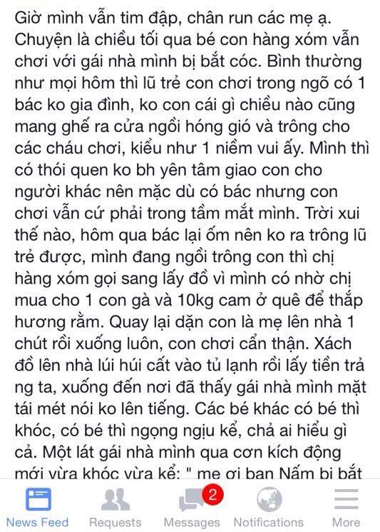 Đề phòng những thủ đoạn bắt cóc trẻ em tinh vi