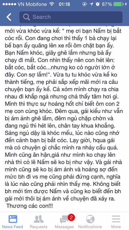 Đề phòng những thủ đoạn bắt cóc trẻ em tinh vi