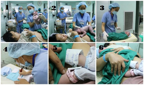 Quy trình đỡ đẻ chuẩn của bệnh viện để không trao nhầm em bé
