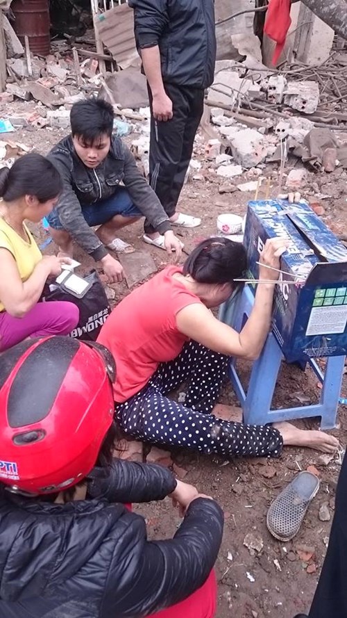 Người vợ chứng kiến chồng chết thảm trong vụ nổ ở KĐT Văn Phú
