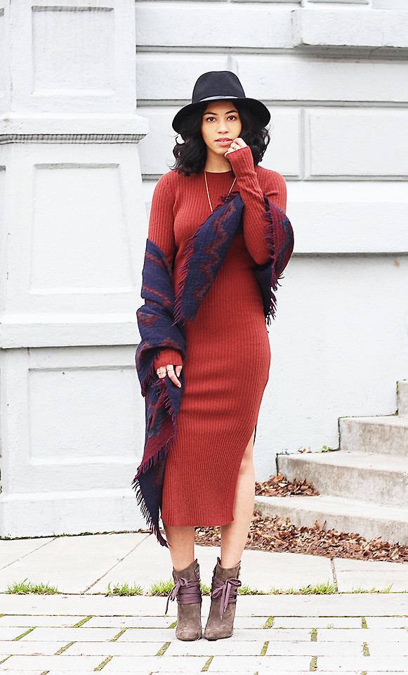Váy bodycon dáng dài chưa bao giờ hết hot!