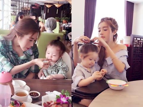 Phi Thanh Vân bị lên án, cần học Elly Trần bế con? Phi Thanh Van bi len an, can hoc Elly Tran be con?