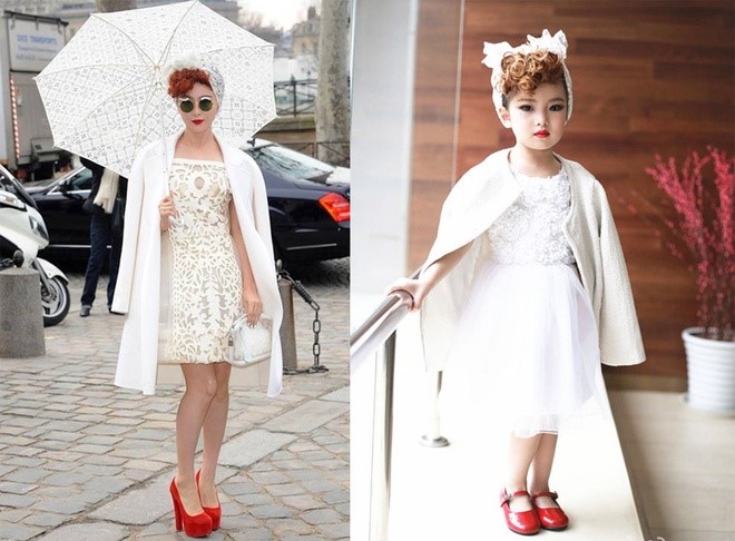 Những cô bé với phong cách của Phạm Băng Băng 9