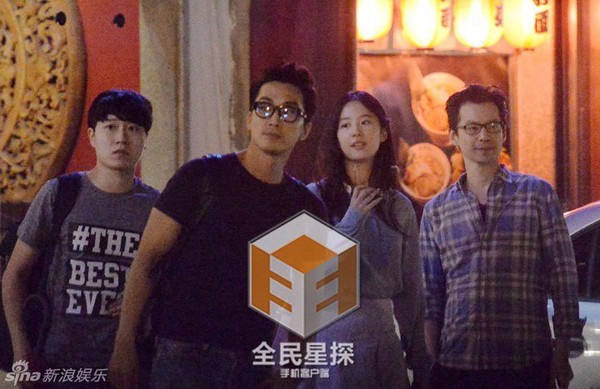Song Seung Hun và Lưu Diệc Phi 2