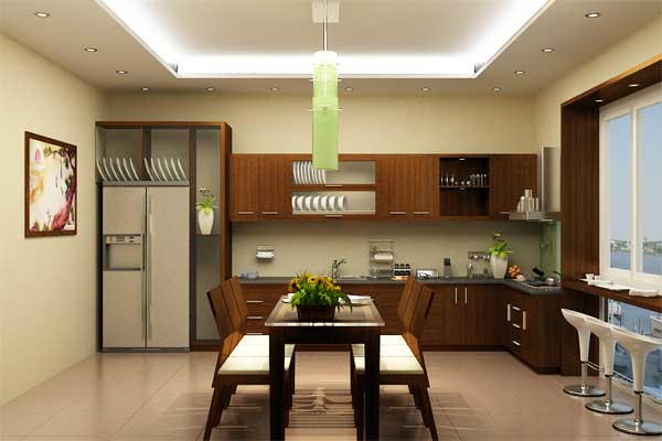 Thiết kế phòng bếp hợp phong thủy “rước” tài lộc vào nhà