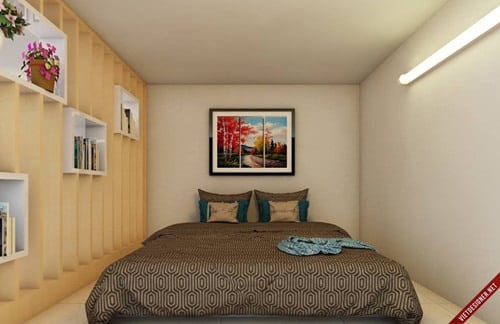 “Hô biến” phòng trọ 20m2 thành không gian hiện đại tiện nghi