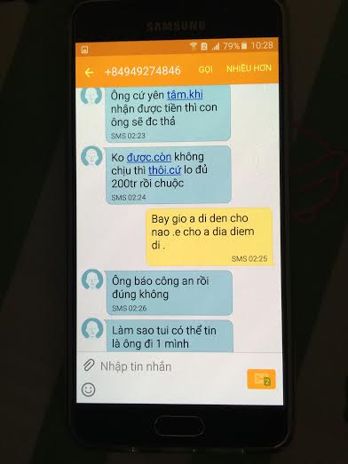 Quá trình tống tiền qua tin nhắn của kẻ sát hại bé trai 11 tuổi sharoncuneta.com