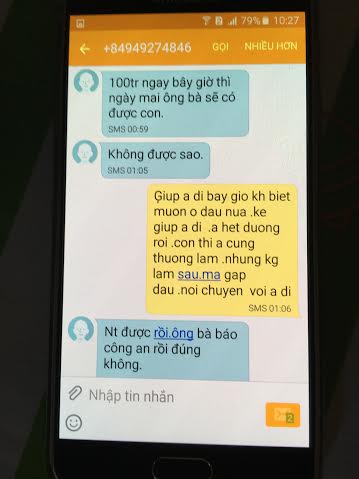 Quá trình tống tiền qua tin nhắn của kẻ sát hại bé trai 11 tuổi sharoncuneta.com