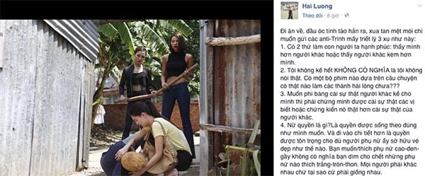 Ngọc Trinh nói gì với