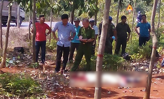 Bắt nghi can sát hại nam thanh niên trong lô cao su 