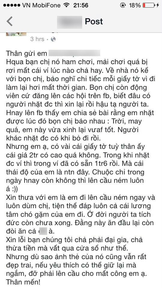 Những câu nói “Lương tâm không có răng” hay “Bây giờ anh không chuộc là mất” đã khiến cư dân mạng hoàn toàn phẫn nộ.  Nhiều người đã dành những lời trách móc, chê bai cô gái này vì cách hành xử sai trái của cô.