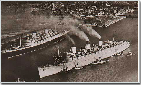 Tàu Queen Mary bang California Mỹ