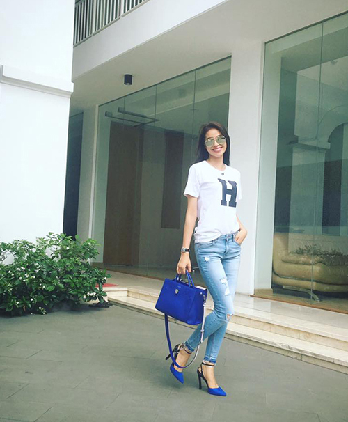 Sao Việt khoe stress style năng động xuống phố tuần qua