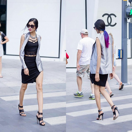 Sao Việt đua vẻ gợi cảm với croptop ren
