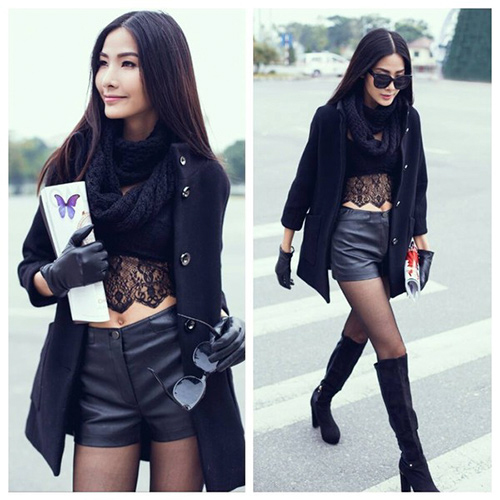 Sao Việt đua vẻ gợi cảm với croptop ren