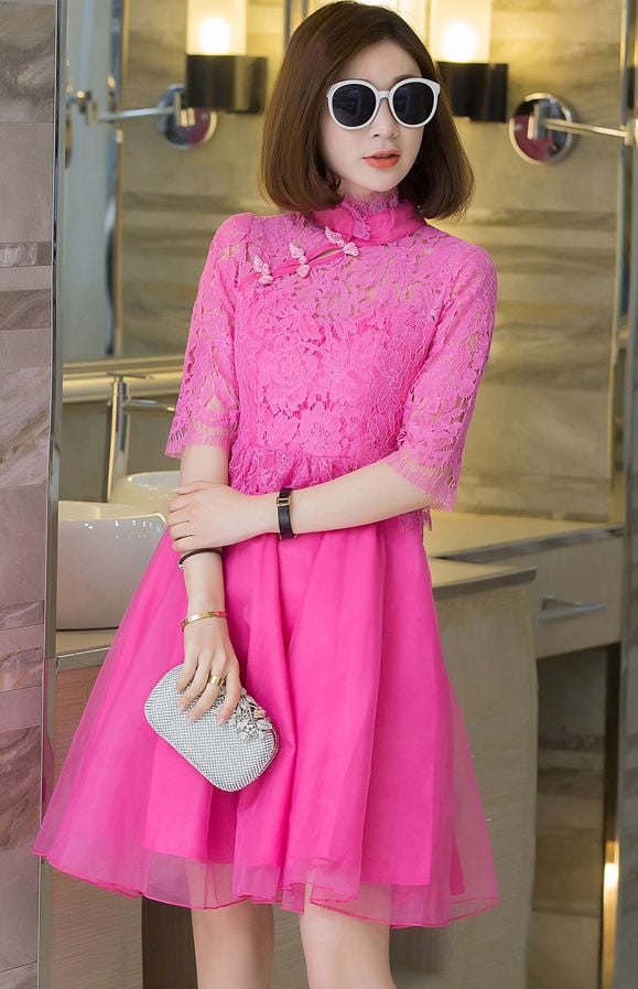 Đầm ren đẹp quyến rũ cho mùa hè tỏa sáng