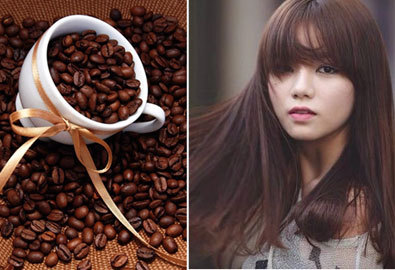 cà phê nhuộm tóc 