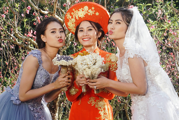 diễn viên ngọc lan váy cưới 6
