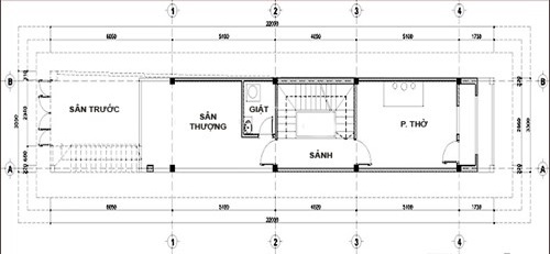 Ngôi nhà 4 tầng hiện đại, đầy đủ tiện nghi với 800 triệu