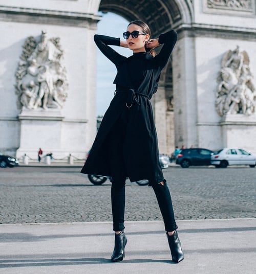 7 cách phối đồ cực chất với quần jean rách như fashionista