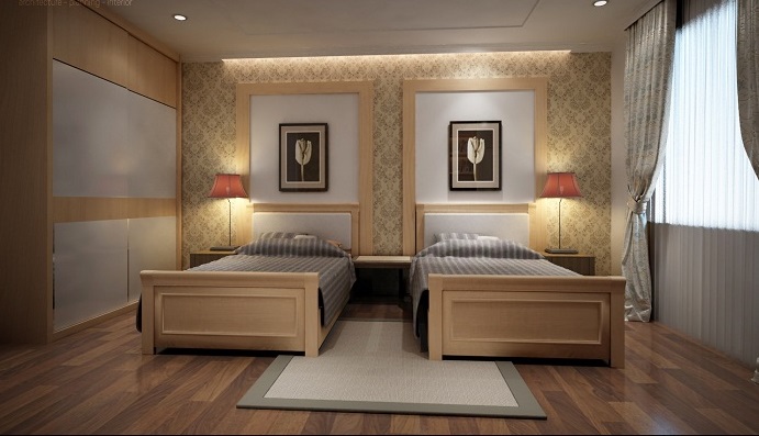 Thiết kế nhà phố đẹp 2 tầng phong cách hiện đại với 500 triệu