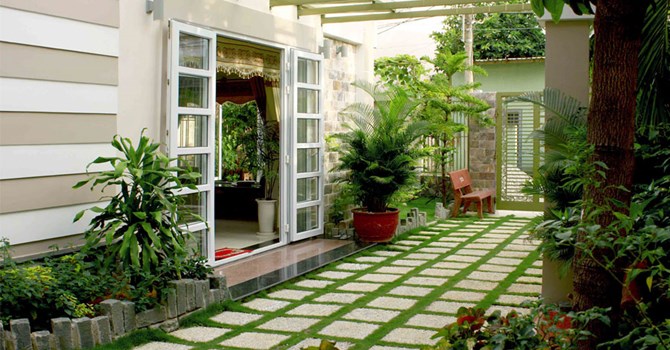 Xây nhà 3 tầng khang trang 4 phòng ngủ với 695 triệu đồng
