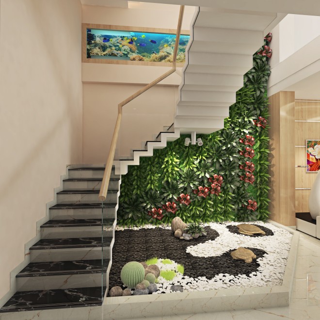 Xây nhà 3 tầng khang trang 4 phòng ngủ với 695 triệu đồng