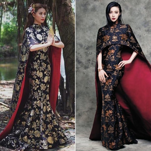 Hoàng Thùy Linh nhái Phạm Băng Băng