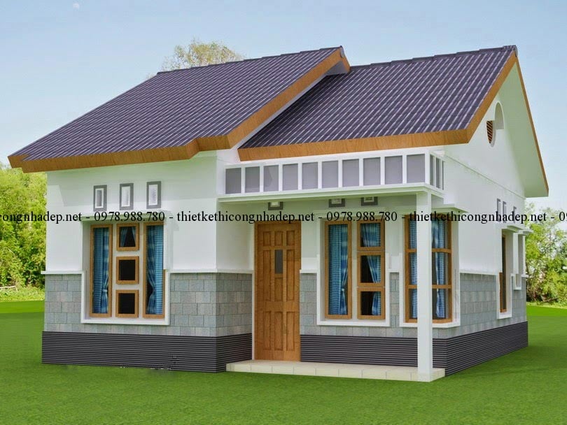 Xây nhà cấp 4 tiện nghi ở thành phố với giá 200 triệu