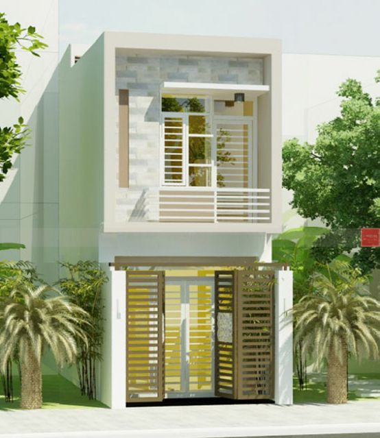 Thiết kế nhà 2 tầng đẹp với giá 300 triệu