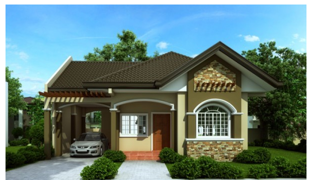 Thiết kế nhà mái thái cấp 4 sang trọng với giá 400 triệu