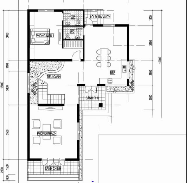 Xây nhà mái thái 3 tầng sang trọng 896 triệu