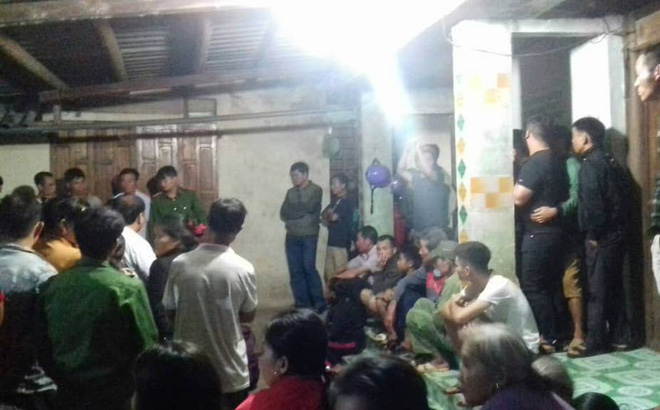 Ngôi nhà nơi xảy ra sự việc đau lòng này.