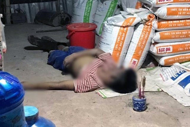 Nạn nhân tử vong nghi do trăn siết. Ảnh: TTO.