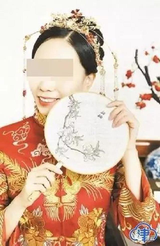Hình ảnh của cô dâu Khổng Sảng trước khi qua đời.