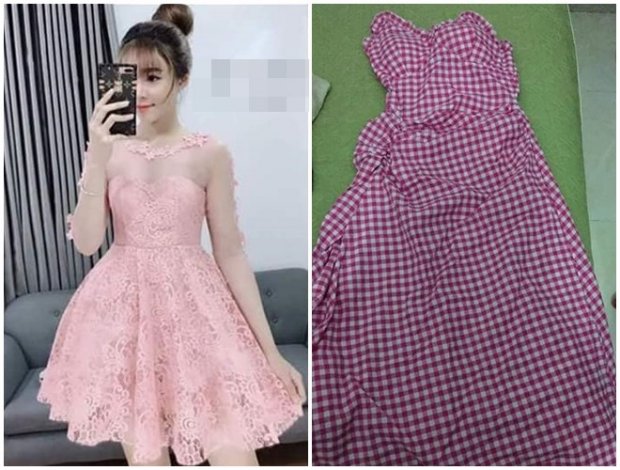 Tìm điểm giống nhau giữa hai chiếc váy.