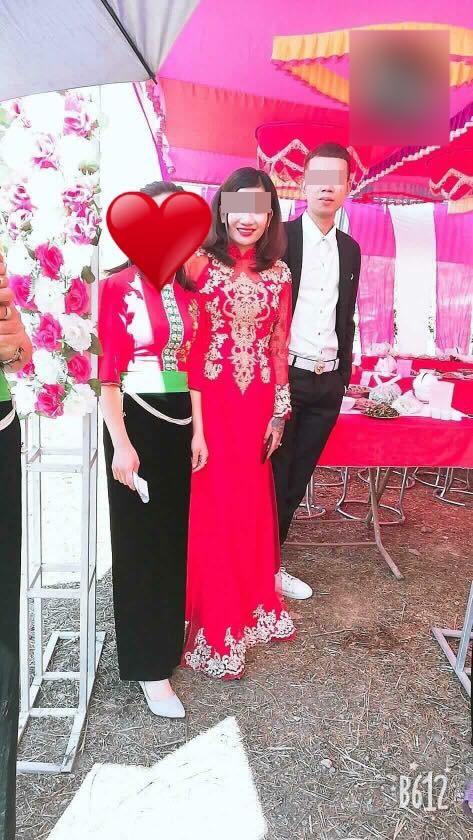 Hình ảnh hôm ăn hỏi của cặp đôi.